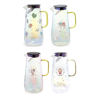 Sanrio Characters Iridescent Glass Pitcher