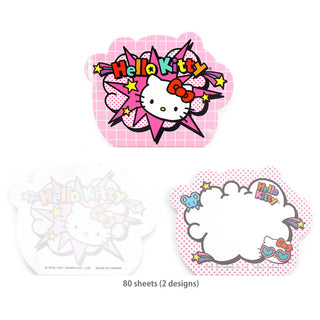 Hello Kitty Pink Pop Diecut Memo Pad