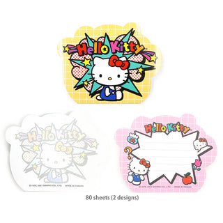 Hello Kitty Pink Pop Diecut Memo Pad