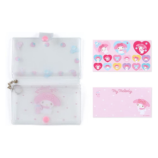 Sanrio Memo & Sticker with Case Keychain