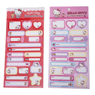 Hello Kitty Assorted Name Sticker Set