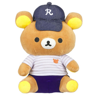 Rilakkuma Striped Shirt Medium Plush