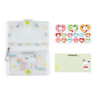 Sanrio Memo & Sticker with Case Keychain