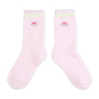 Sanrio Characters Crew Embroidered Face Socks