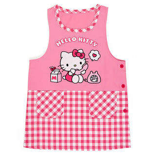 Hello Kitty Plaid Apron