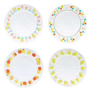 Sanrio Clear Retro Plate