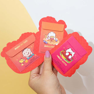 Sanrio Characters Die Cut Red Envelope