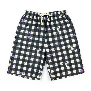 Kuromi Gingham Lounge Shorts