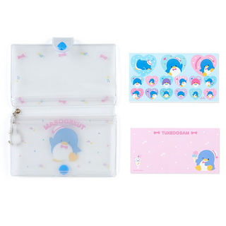 Sanrio Memo & Sticker with Case Keychain