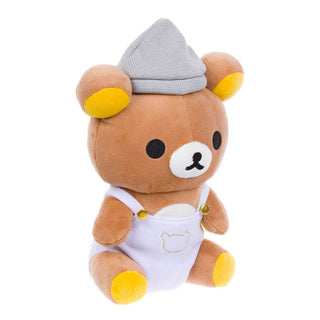 Rilakkuma White Overalls Small Plush