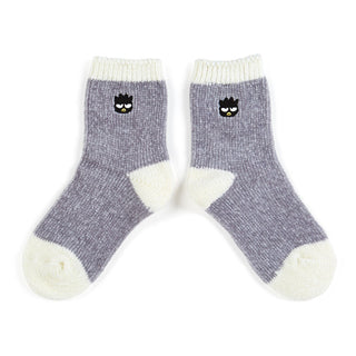 Sanrio Characters Embroidered Chenille Adult Socks