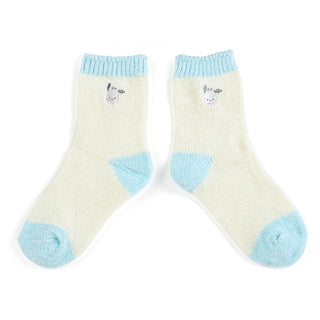 Sanrio Characters Embroidered Chenille Adult Socks